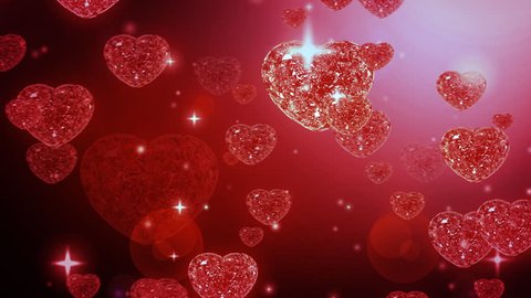 Valentine's day Loop able Diamonds Heart