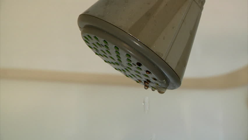 A leaky shower head.