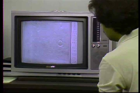 In 1983, NASA begins putting their image library on video discs for archival and quick retrieval purposes.