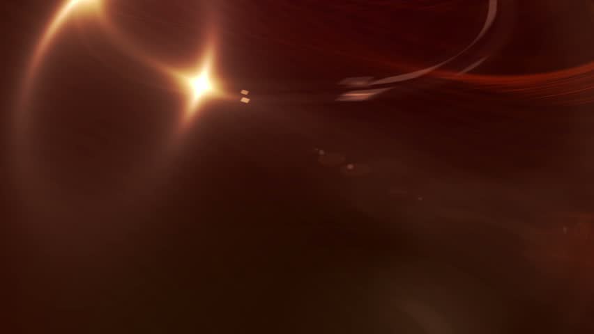 4K dark red orange motion lens flares abstract background
