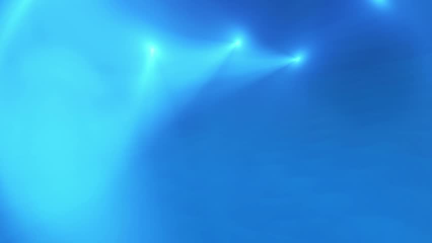 4K light blue motion lens flares ambient abstract background
