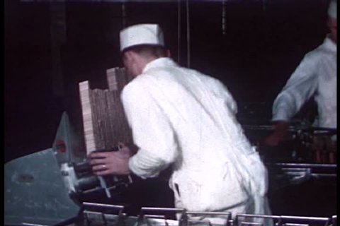 A color film about how ice cream is produced at the dairy in 1941.