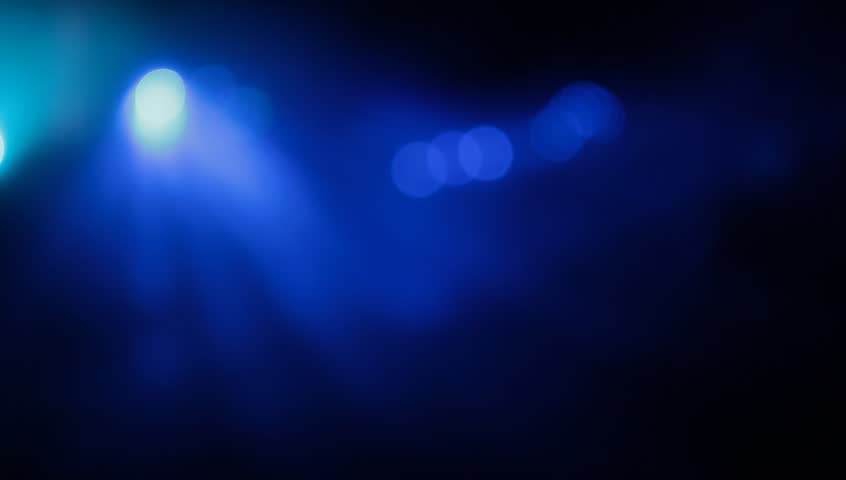 Stage Lights. Blue. Bright stage lights flashing. | Shutterstock HD Video #5305100