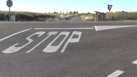 Road Stop Signs Road Safety Signs Stock Photo 1822083926 | Shutterstock
