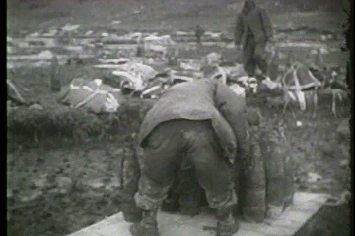 The story of artillery by the US army in 1951 in the Korean War.