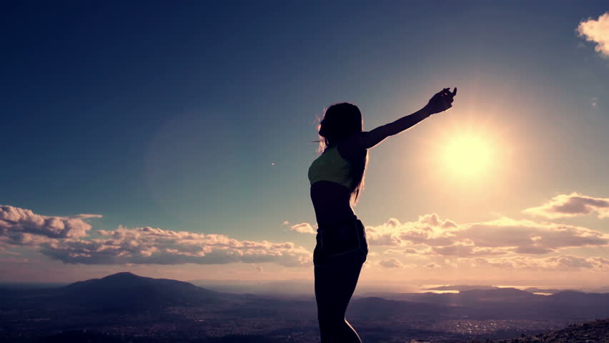 Female Enjoying The Sun | Shutterstock HD Video #5317226
