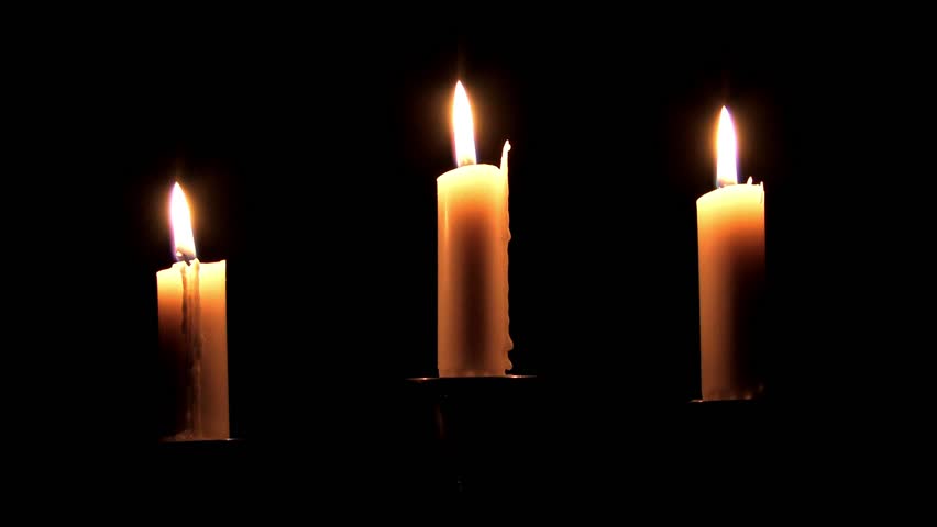 three candles