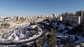 Jerusalem roads in the snow
Beautiful video flying over the main entry roads into Jerusalem 

