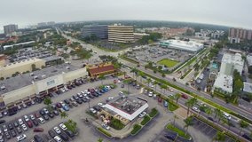 Aerial video of the City of North Miami Florida