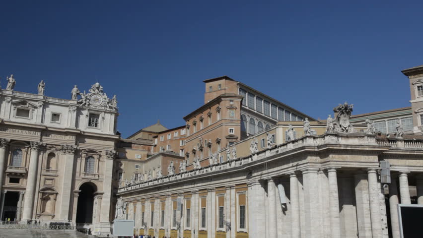 Pan view of Saint Peter