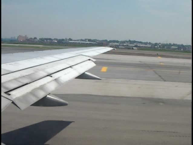 Plane Turning Corner on Runway