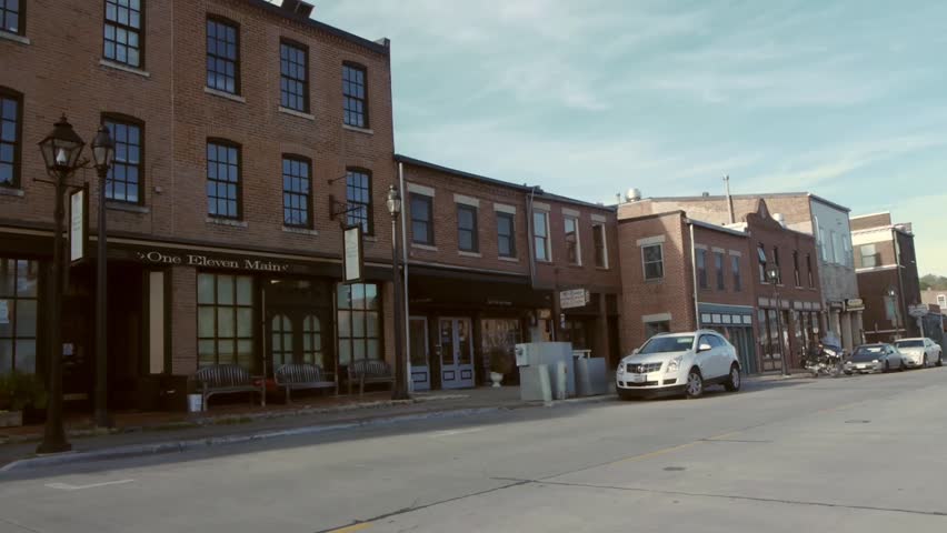 This is a beautiful shot of One Eleven Main on Main Street in the heart of downtown Galena, Illinois. 