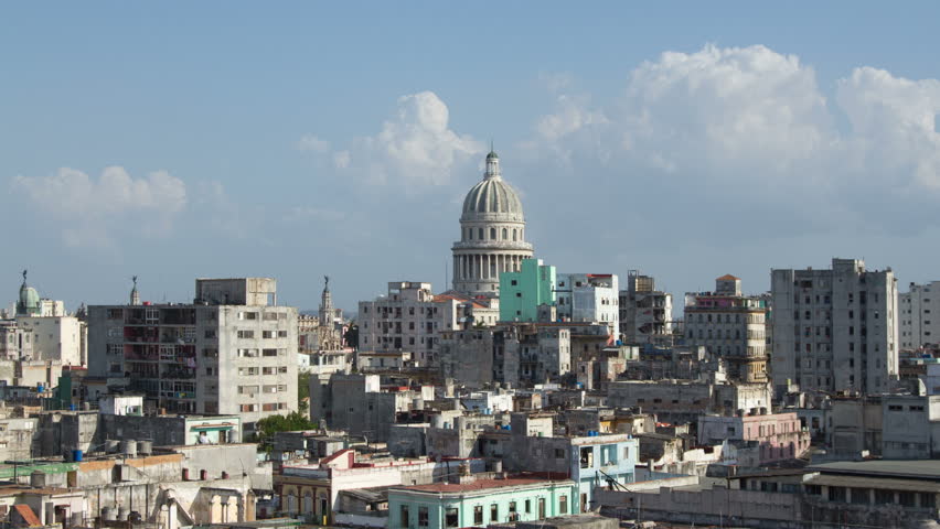 4k Timelapse of Havana Skyline, Stock Footage Video (100% Royalty-free ...