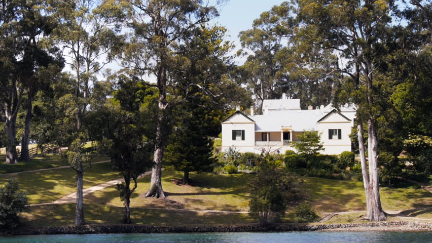 PORT ARTHUR, AUSTRALIA - JANUARY 5: the commandant