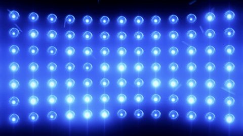 Bright flood lights background with particles and glow. Blue tint. Seamless loop. 
Ultra HD - 4K Resolution. More color options available in my portfolio.