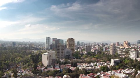 4k a time-lapse of the mexico city skyline. super high quality, 4k resolution (4096x2304). Stock Video