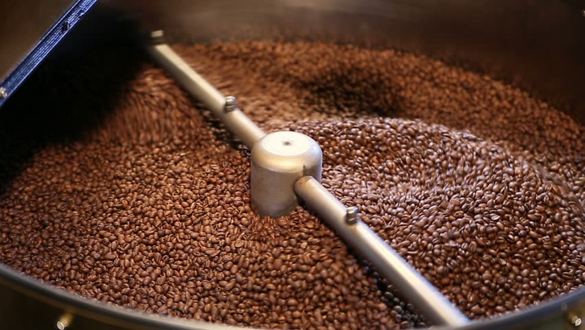 fresh roasted coffee beans