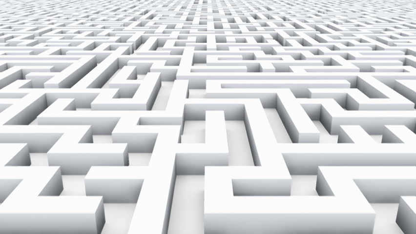 Creative abstract success, marketing, strategy and motivation business concept: whine endless labyrinth background | Shutterstock HD Video #5441600