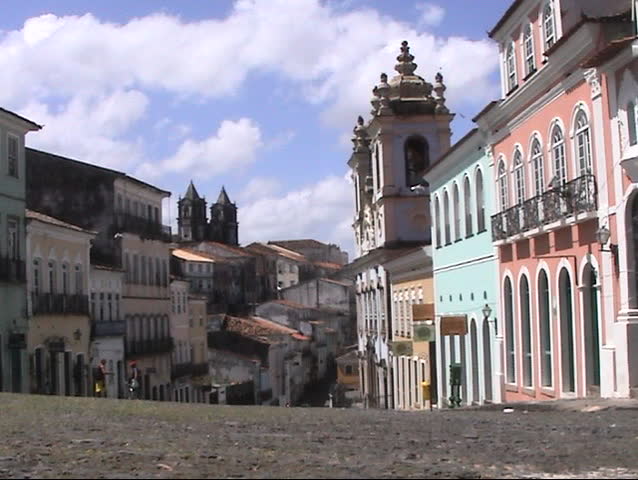 Streets landscape - Salvador, Bahia, BRAZIL (zoom out)