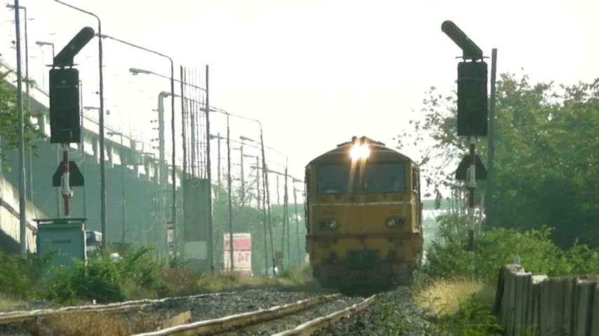 train is passing