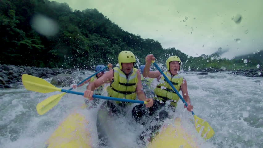 Whitewater Rafting 4k