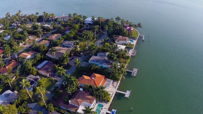 North Bay Village aerial video footage