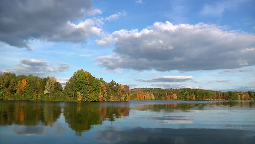 Time-lapse shot of Fall foliage in Western Pennsylvania.