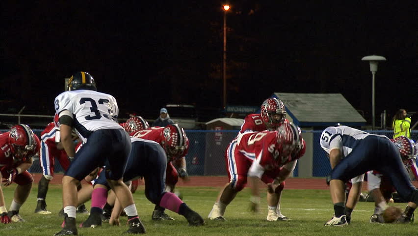 LANGHORNE, PENNSYLVANIA - NOVEMBER 8 RB D'Andre Pollard (#21, Redskins) breaks 5 tackles and runs into the end zone for a touchdown against Unionville HS, in the playoffs on August 30th, 2013.
