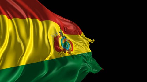 Flag of Bolivia
Beautiful   3d animation of Bolivia flag with alpha channel 

