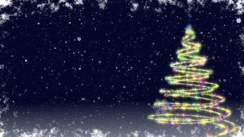 Magical Growing Christmas Tree With の動画素材 ロイヤリティフリー Shutterstock