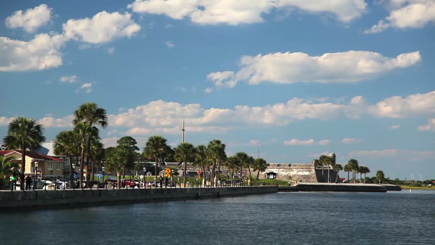 St. Augustine street and fort