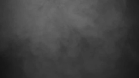 Thick Smoke Ambiance Effect Isolated on Black Background
