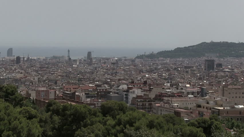 Barcelona (View from Park Guell), Spain