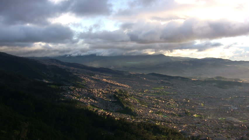 Bogota (View from Monserrate), Colombia