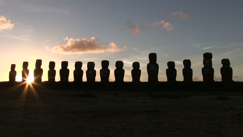 Moai, Easter Island, Chile