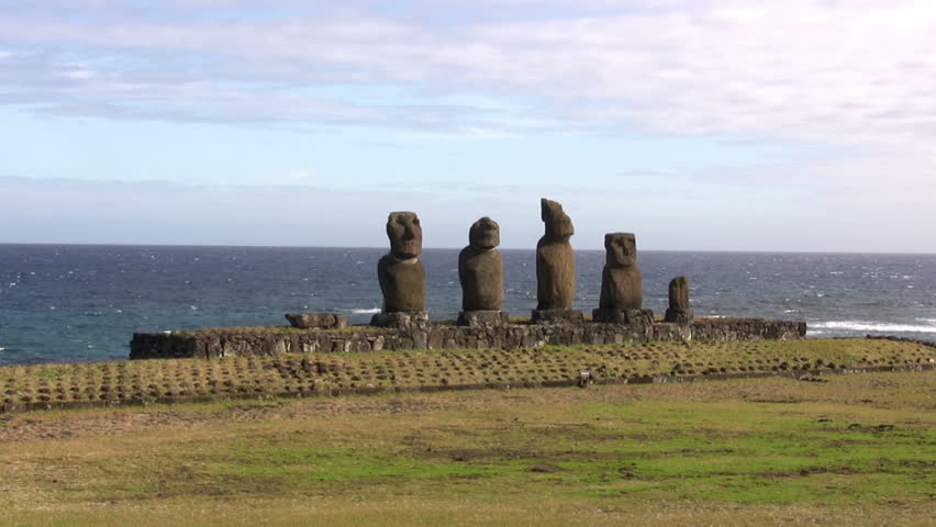 Moai, Easter Island, Chile