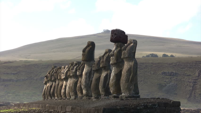 Moai, Easter Island, Chile