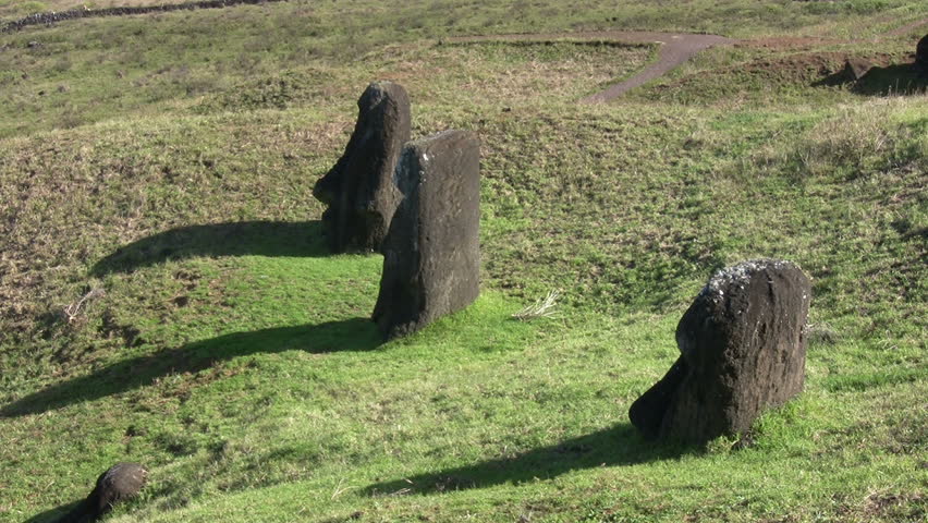 Moai, Easter Island, Chile