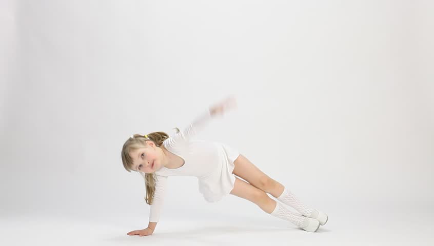 pretty little girl lying on floor Stock Footage Video (100% Royalty ...