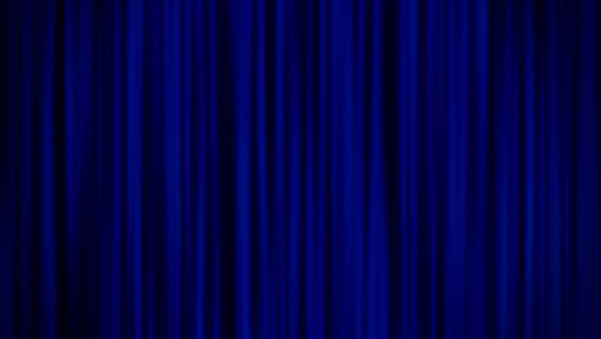 Blue Curtains Stock Footage Video (100% Royalty-free) 5569088