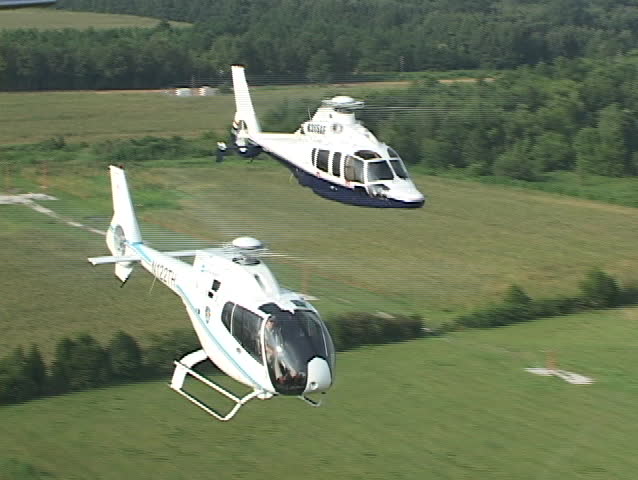 Eurocopter is the gold standard of modern helicopters. Eurocopter flying in formation as part of a factory groundbreaking ceremony  in Alabama, 2005.