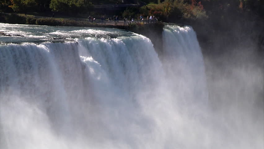 Niagara Falls in the Fall season.