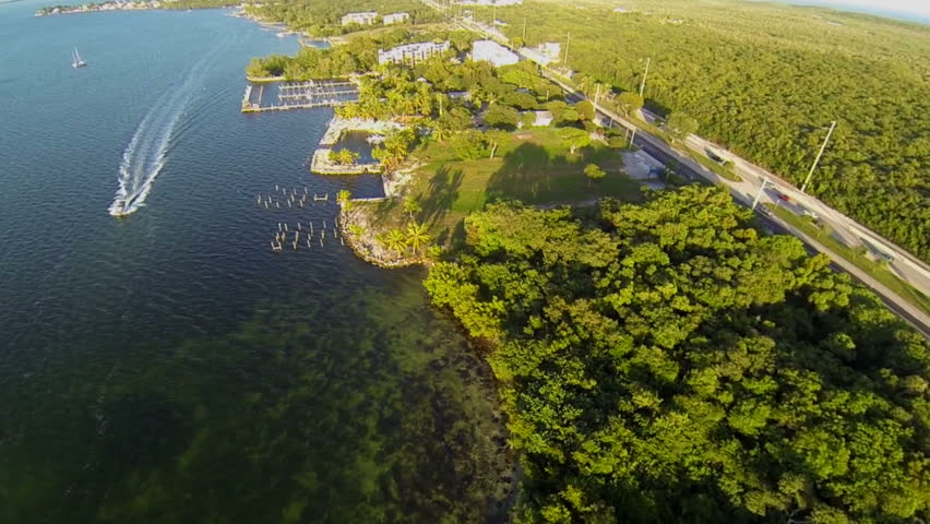 Key Largo Aerial Footage