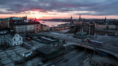 STOCKHOLM - 2013:  Stockholm aerial view