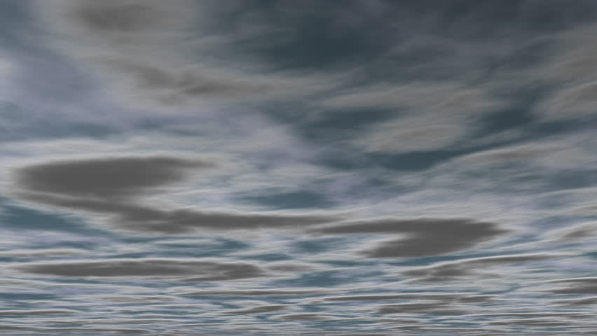 Animated stormy clouds,time-lapse
