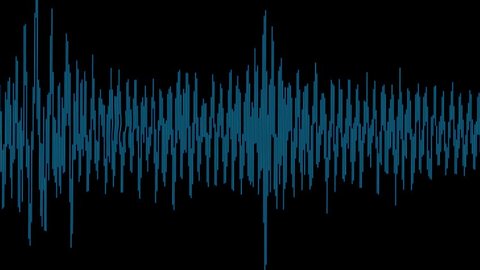 Audio waveform