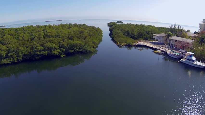 Florida Keys, Tavernier from above 
