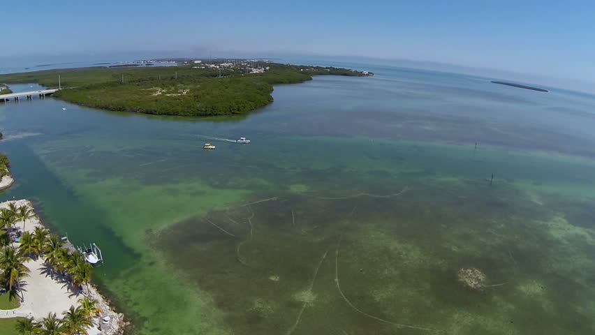 Florida Keys, Tavernier from above 
