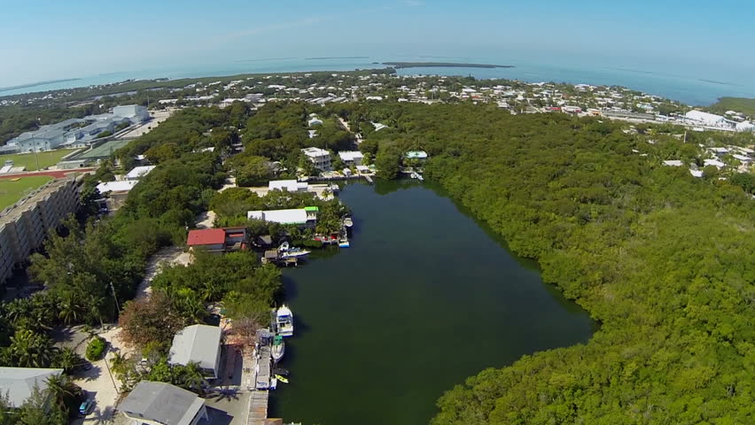 Florida Keys, Tavernier from above 
