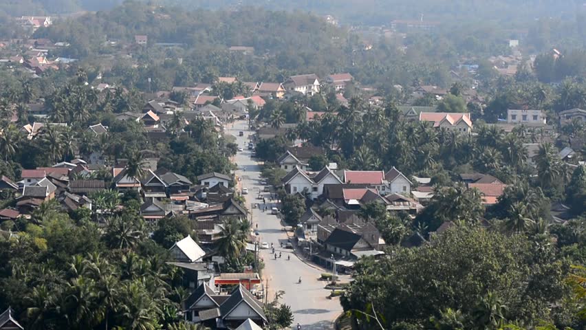 Luang Prabang (View from Phou si), Laos  